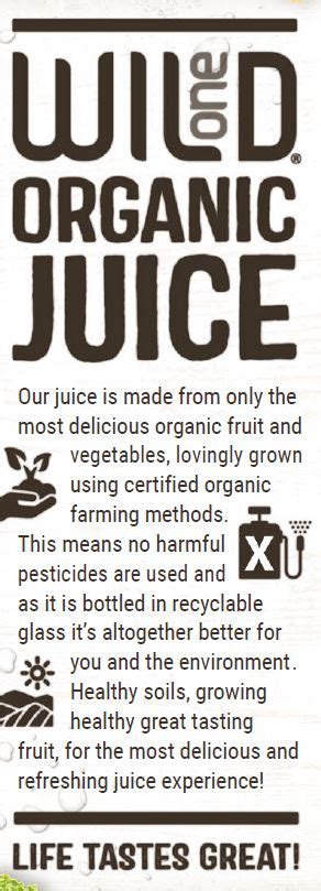 Wild One Organic Juices