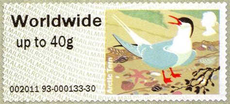Stamp Arctic Tern Sterna Paradisaea United Kingdom Of