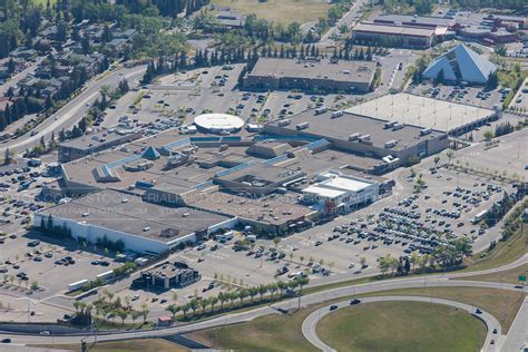 Aerial Photo Southcentre Mall Calgary
