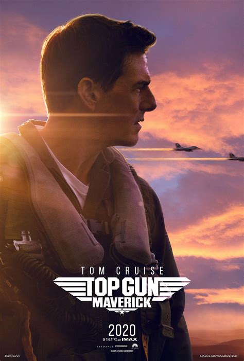 Top Gun Maverick 2020 Poster Coretan