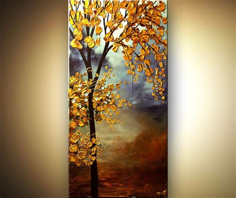 Abstract Tree Paintings Original Abstract Art Modern