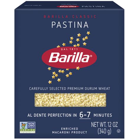 Barilla Classic Blue Box Soup Pasta Pastina 12 Oz Delivery Or Pickup