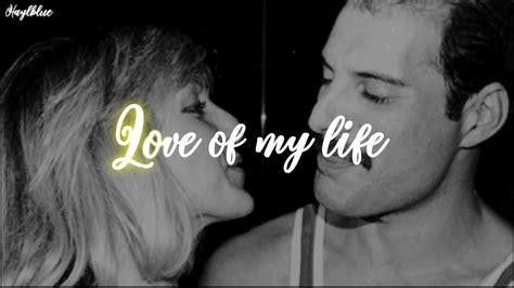 Love Of My Life Queen Lyrics Youtube