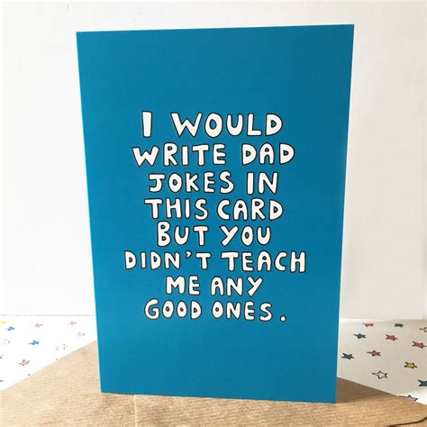A New Funny Fathers Day Card Ladykerry Illustrated Gifts