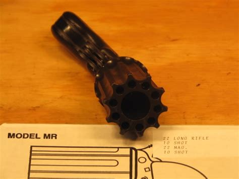 Cobray Leinad Mr 10 Shot 22 Mag Pepperbox Revolver Unique New For