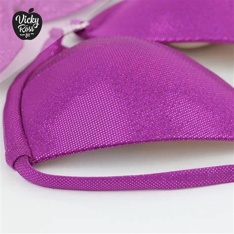 Pink Affordable Competition Suit Brazilian Scrunch Bottom Vicky