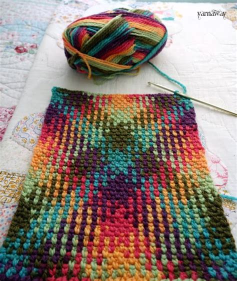 Crochet Color Pooling With Yarnaway Pooling Crochet Crochet Crochet