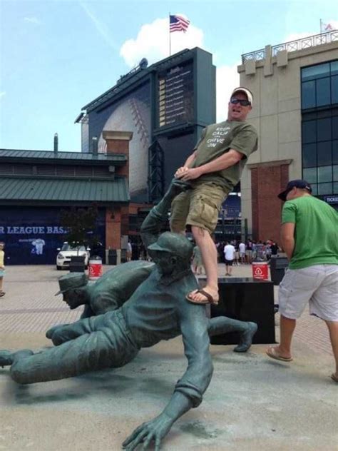 174 Best Funny Posing With Statue Images On Pinterest