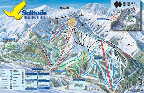 Solitude Mountain Ski Map Solitude Mountain • Mappery