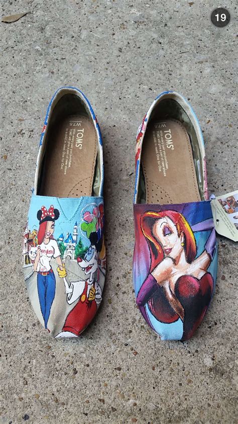 Who Framed Roger Rabbits Toms Jessica Rabbit Shoes Flats Toms Shoes