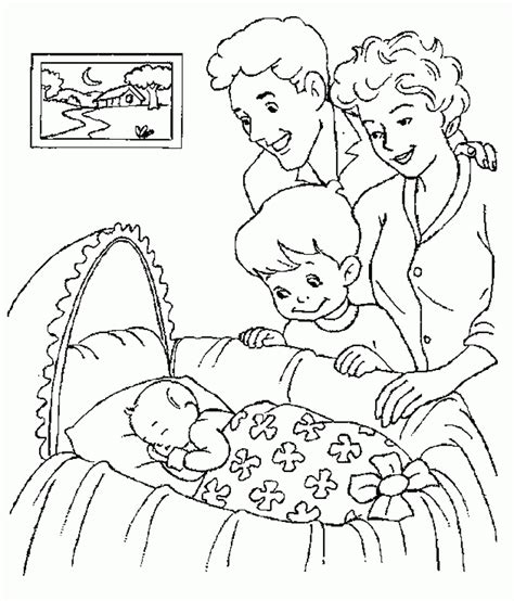Get This Baby Coloring Pages Free 7413k
