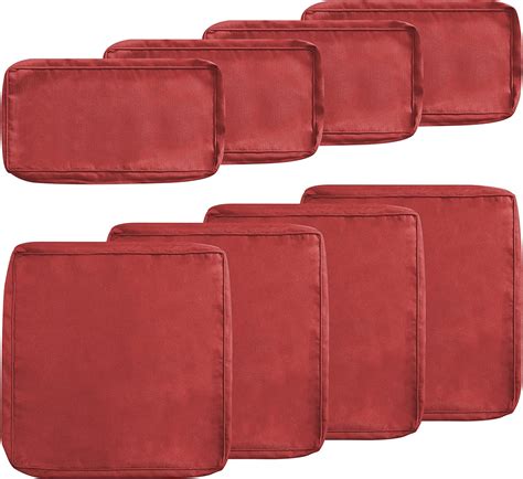 Betterland 8 Piece Outdoor Cushion Covers Patio Sofa