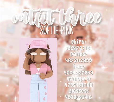 Softie Aesthetic Roblox Outfits