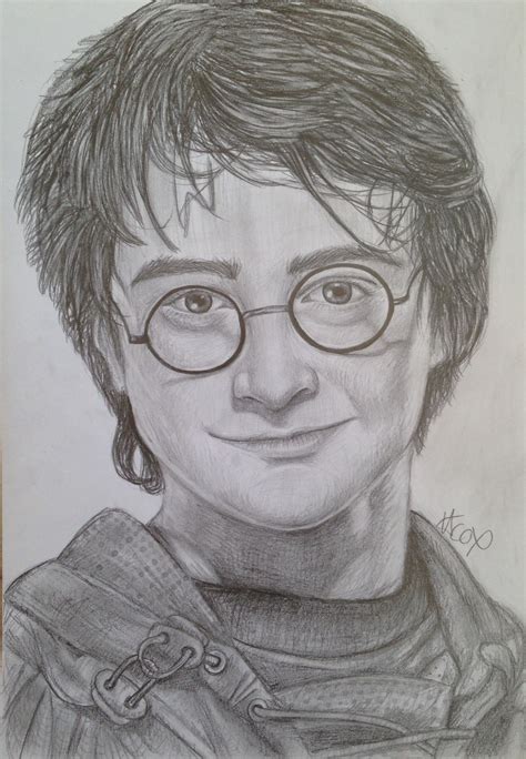 My Harry Potter Drawing Harry Potter Sketch Harry Potter Portraits