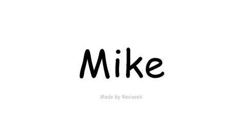 Ucz Się Angielskiego Mike Youtube