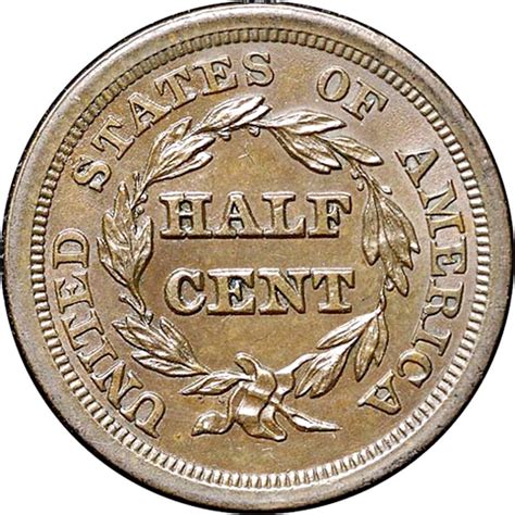 1840 1857 Braided Hair Half Cents Ngc