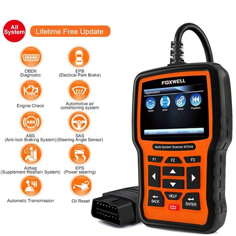 Foxwell Nt530 For Jaguar Xk8 Obd2 Multi System Diagnostic Fault Code