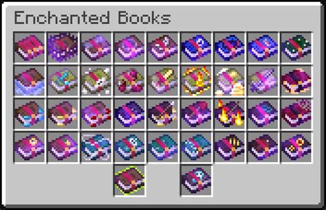 Visual Enchantments Books Optifine Minecraft Texture Pack