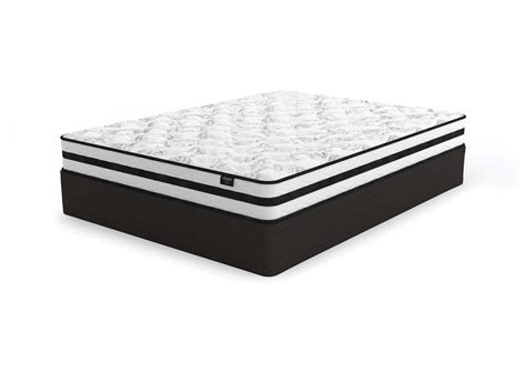 8 Inch Chime Innerspring Queen Mattress In A Box Ashley Furniture Homestore Independently