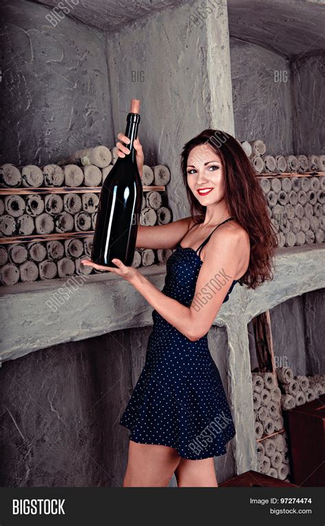 Beautiful Girl Wine Image Photo Free Trial Bigstock