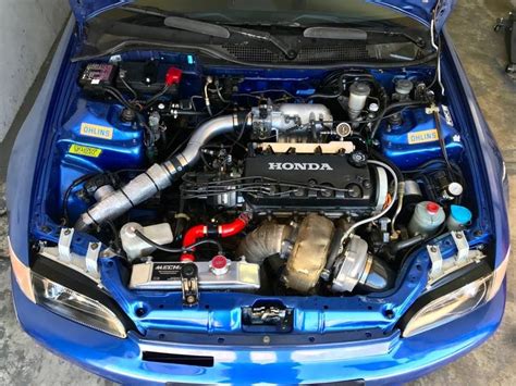 Kit De Turbo Completo Para Civic Eg Ek Ej Motor Serie D D D D