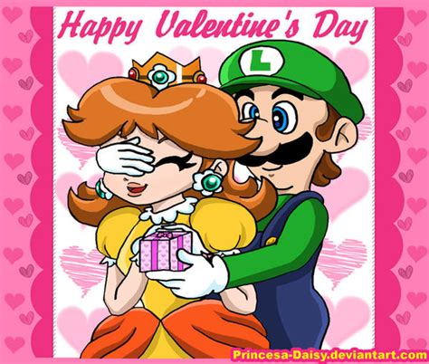 Luigi And Daisy Valentine S Day By Princesa Daisy On DeviantArt