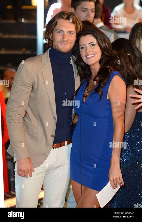Helen Wood Poses With Ash Harrison As She Wins The Big Brother Final Elstree Studios