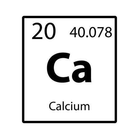 Calcium Element Stock Vectors Istock
