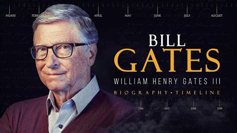 Who Is Bill Gates Biography Timeline Bill Gates Biography