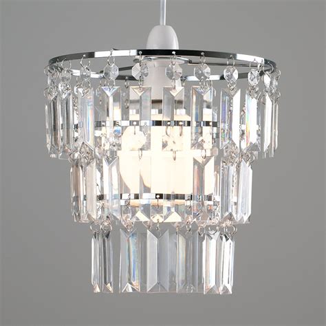 For a simple way to bring a sophisticated finish to a minimalist space, try rose gold or glass lamp shades for an understated elegance or a grey lamp shade for a modern classic look. Modern Chandelier Light Shades 3 Tier Acrylic Crystal ...