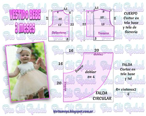 Blog De Patronaje Y Diseño Vestidos Para Bebés Patrones Para