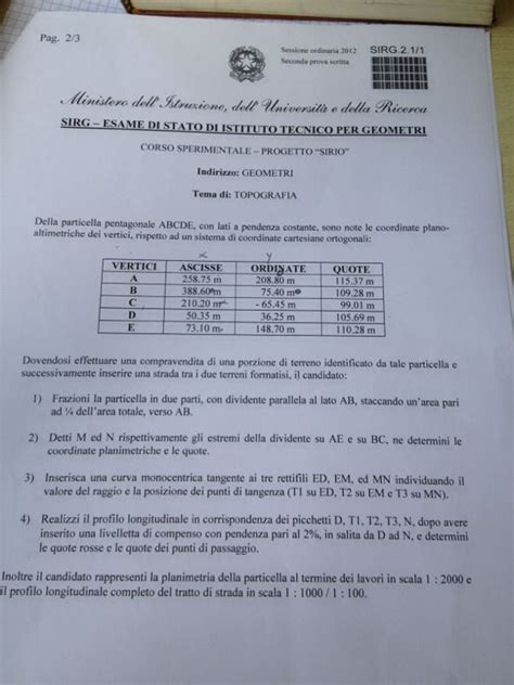Maturità 2012: le tracce della seconda prova - Il Post