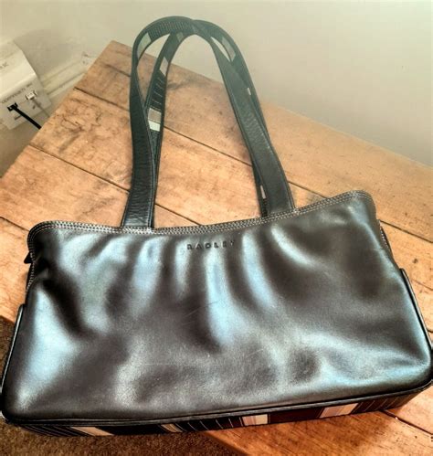 Dark Brown Radley Leather Handbag Ebay