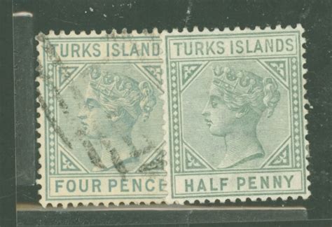 Turks Islands Caribbean Turks And Caicos General Issue