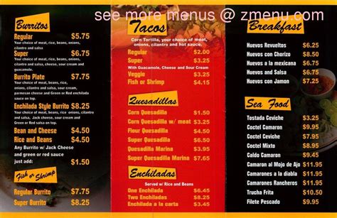 Explore menu, see photos and read 25 reviews: Online Menu of Los Cuates Taqueria Restaurant, South San ...