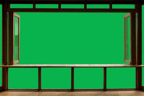 Window Green Screen Stock Photos Pictures And Royalty Free Images Istock