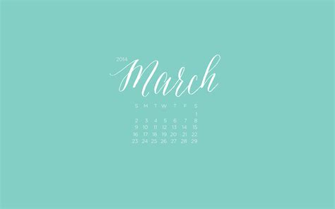 50 March Calendar Wallpaper Wallpapersafari