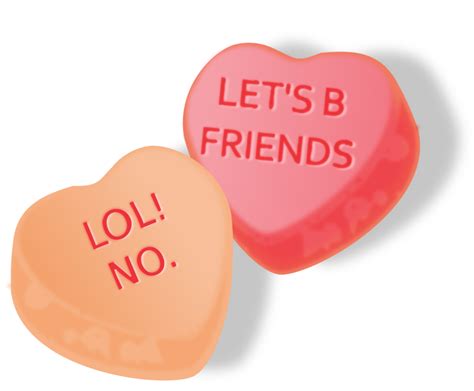 Candy Hearts - Openclipart png image