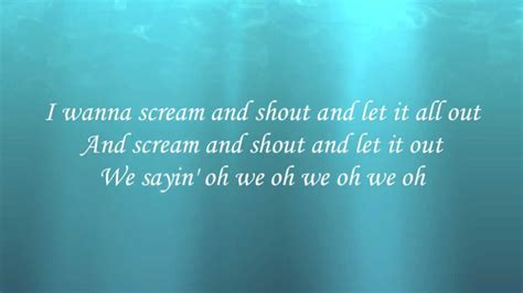 Scream And Shout William Ft Britney Spears Lyrics Hd Youtube