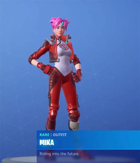 Mika Outfit Fortnite Battle Royale