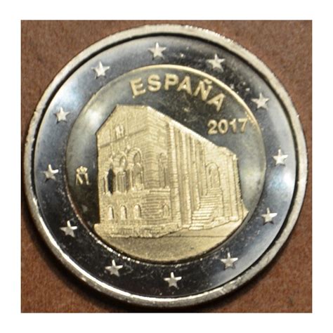 Eurocoin Eurocoins 2 Euro Spain 2017 Oviedo Santa María Del Nara