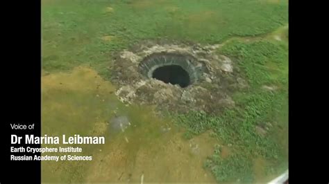 Siberian Sinkholes Transitioning To Lakes YouTube