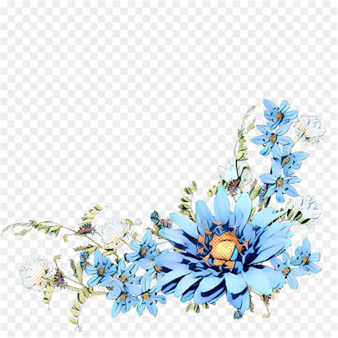 Choose from 60+ blue flowers border graphic resources and download in the form of png, eps, ai or psd. Blue Flower Borders And Frames