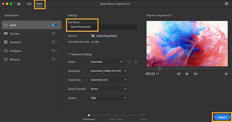 Premiere rush cc is adobe's new quick and easy video editing solution for online content creators. How to use a video speed ramp | Adobe Learn & Support ...