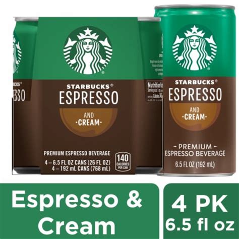 Starbucks Doubleshot Espresso And Cream Premium Espresso Beverage 4