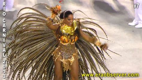 Rio Carnival Amazing Brazilian Samba Dancers Part Youtube
