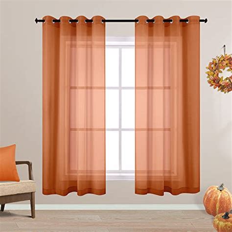 Best Burnt Orange Curtain Panels To Spruce Up Your Home