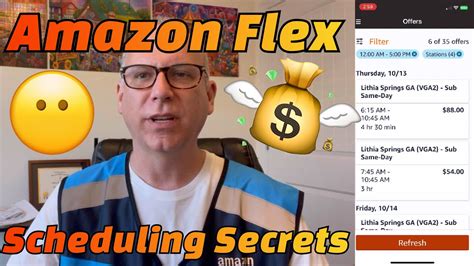 Tips For Scheduling Amazon Flex Blocks Youtube