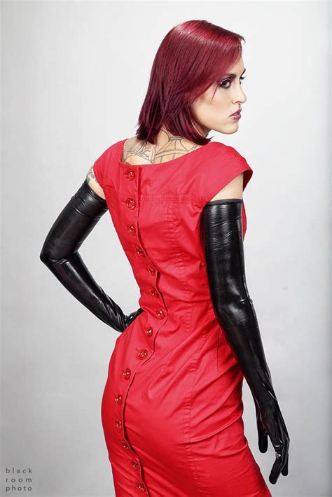 Katherine By Blackroomphoto Gloves Fashion Fetishwear Rubber Dress