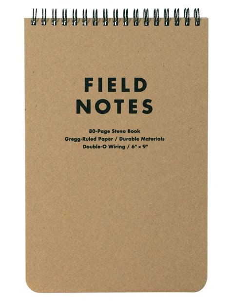 Field Notes Steno Book Ruled Paper Lifestyle From Fat Buddha Store Uk